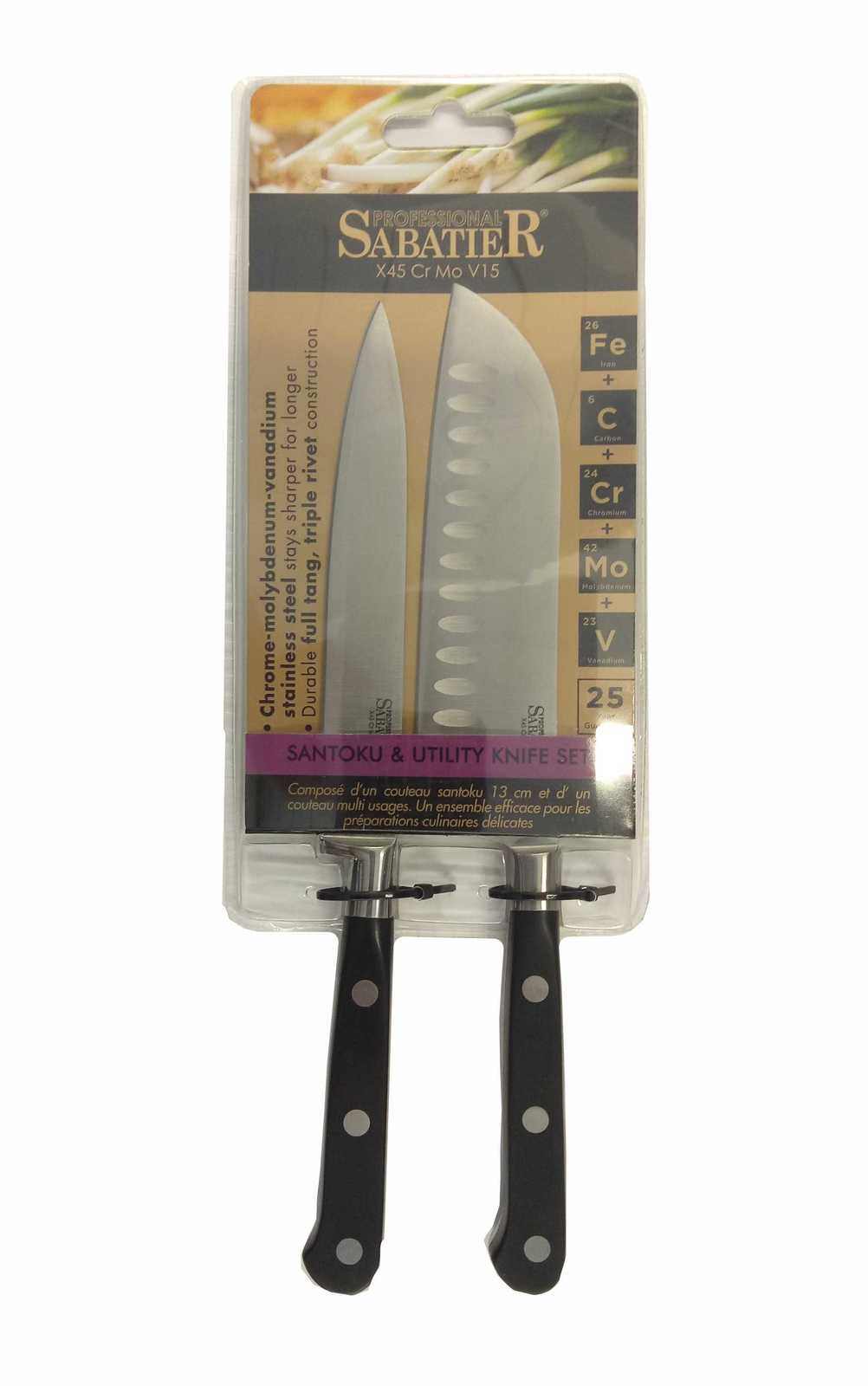 Professional Sabatier Knife Set (2 Piece Set) at Mighty Ape Australia