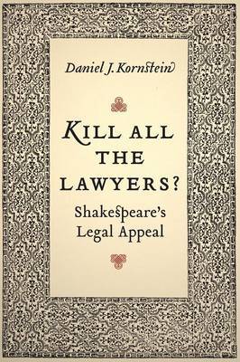 Kill All the Lawyers? by Daniel J. Kornstein image
