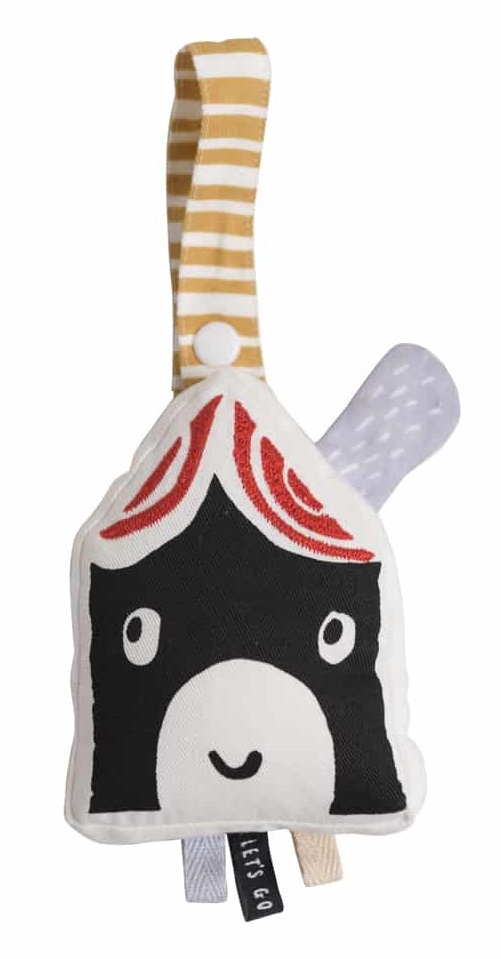 Wee Gallery: Stuffed Stroller Toy - House image