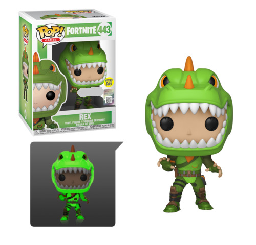 Fortnite - Rex (Glow) Pop! Vinyl Figure image