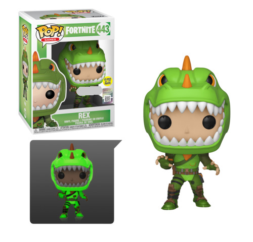 Fortnite - Rex (Glow) Pop! Vinyl Figure