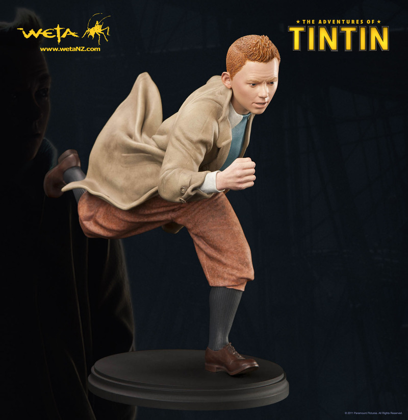 The Adventures of Tintin - Tintin and Snowy Statue