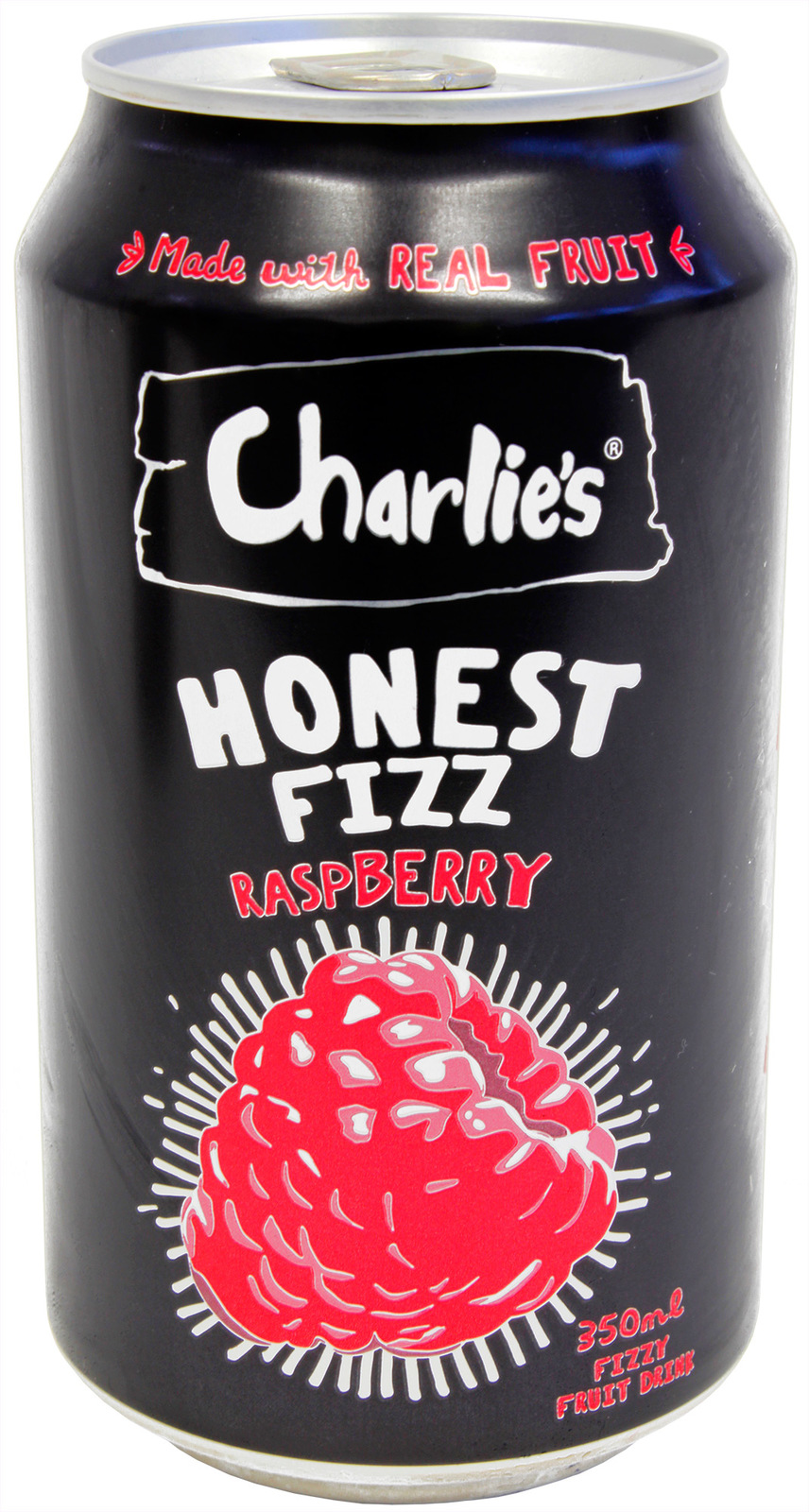 Charlie's Honest Fizz - Raspberry (350ml) image