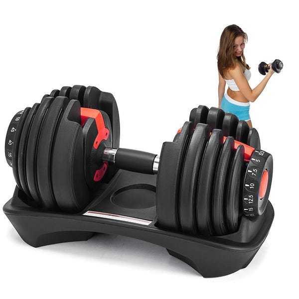 Multi-Weight Smart Adjustable Dumbbell | 24kg (52.5lbs) image