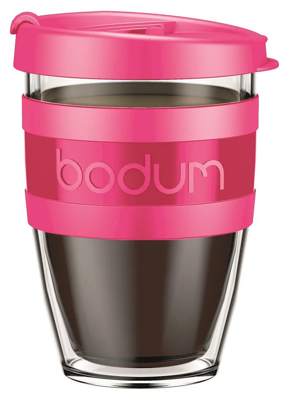 Bodum Joycup Travel Mug Pink 300ml at Mighty Ape NZ