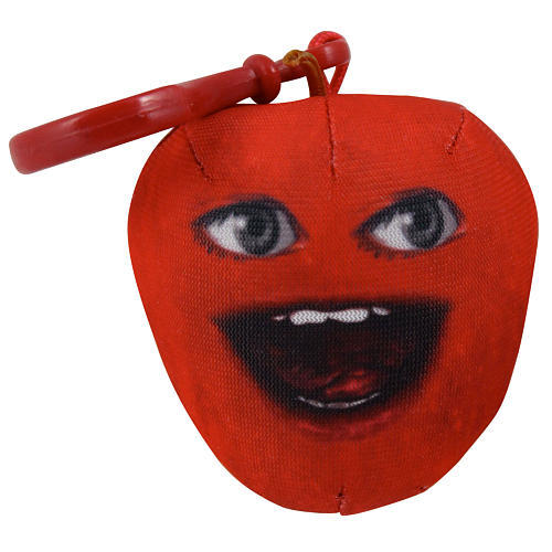 Annoying Orange Talking Plush Keyring / Clip-on - Midget Apple image