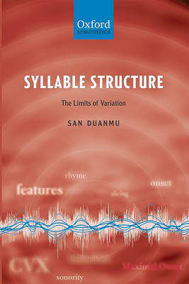 Syllable Structure by San Duanmu image