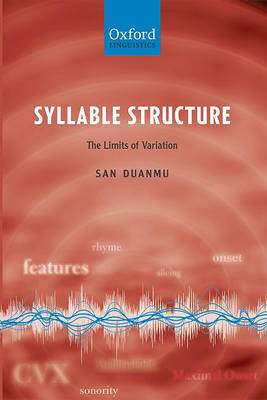 Syllable Structure by San Duanmu