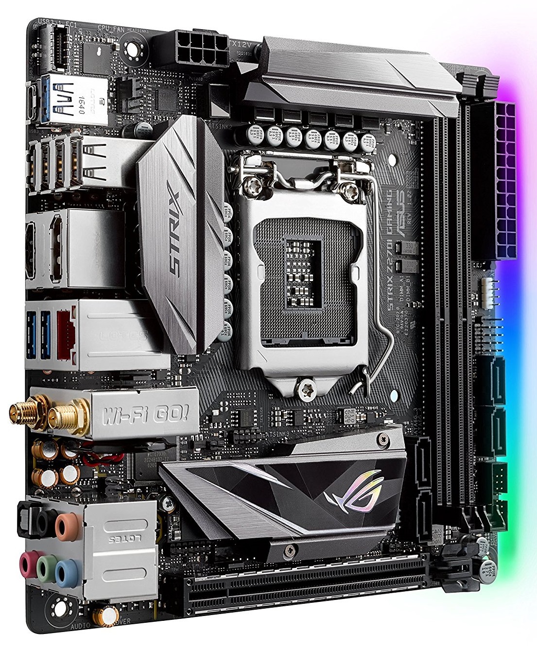 ASUS ROG STRIX Z270I Gaming Motherboard at Mighty Ape NZ