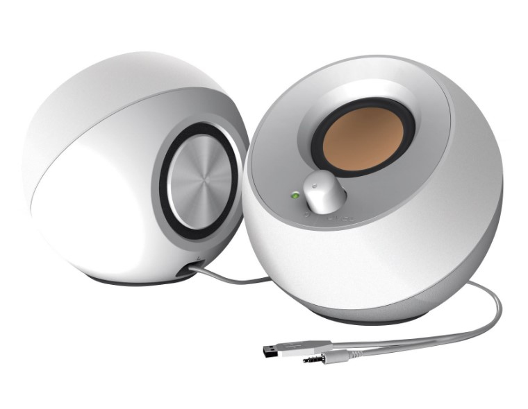 Creative Pebble 2.0 Speaker USB - White image