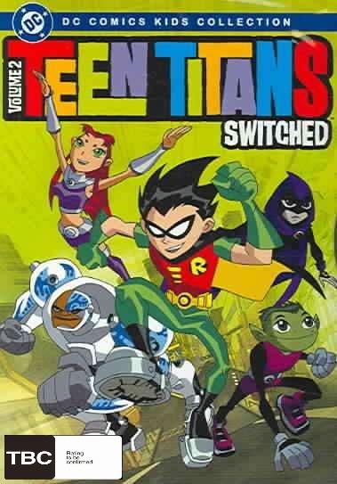 Teen Titans - Vol. 2: Switched on DVD image