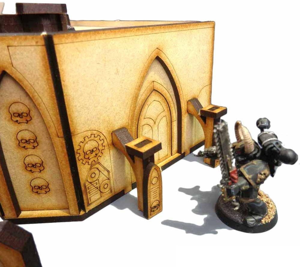 TTCombat: Tabletop Scenics - Gothic Bunker Mk II image
