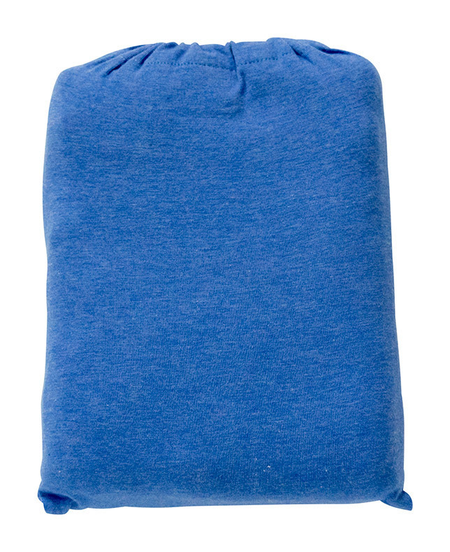 Babu Organic Cot Fitted Sheet (Summer Blue) image