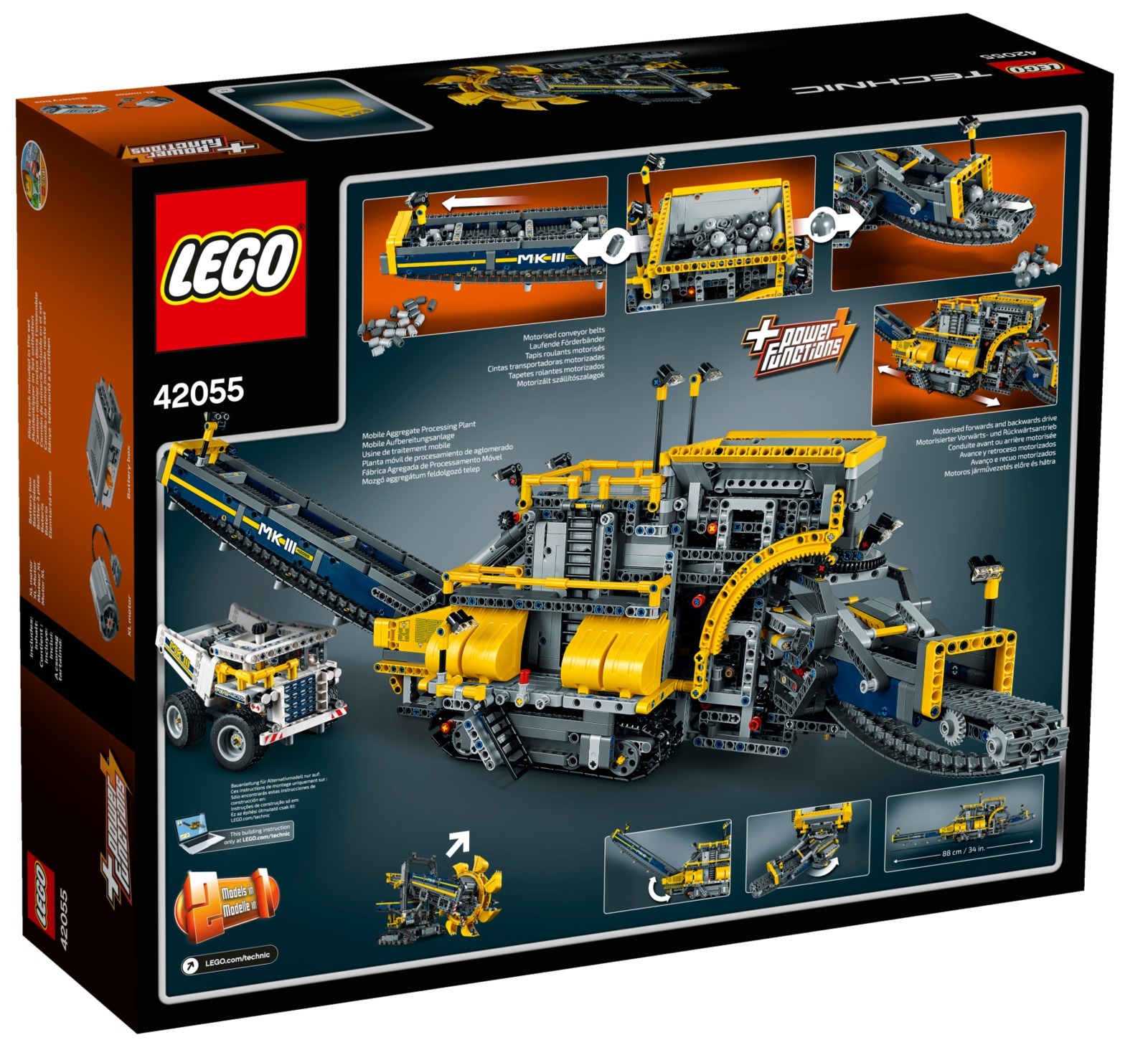 Buy LEGO Technic Bucket Wheel Excavator (42055) at Mighty Ape NZ