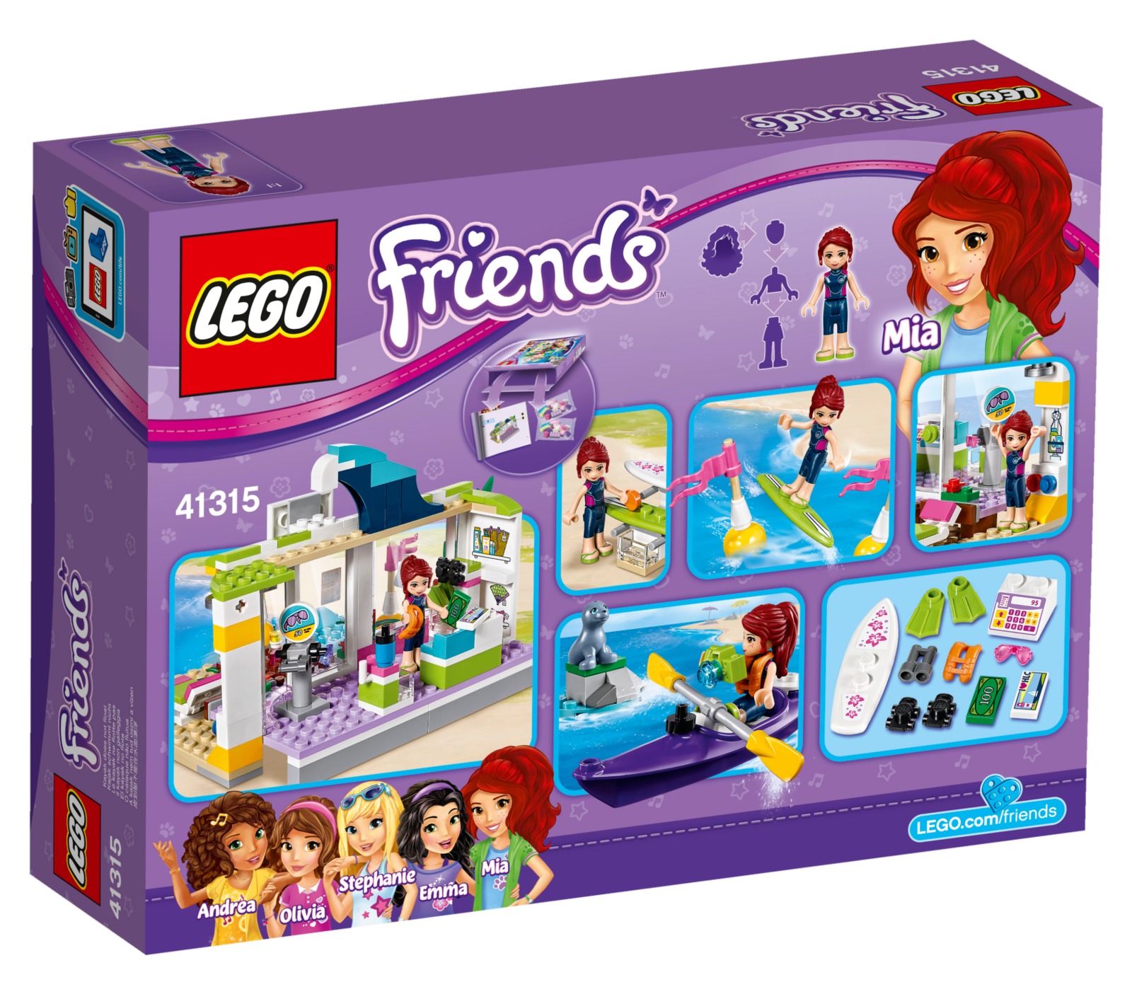 LEGO Friends: Heartlake Surf Shop (41315) image