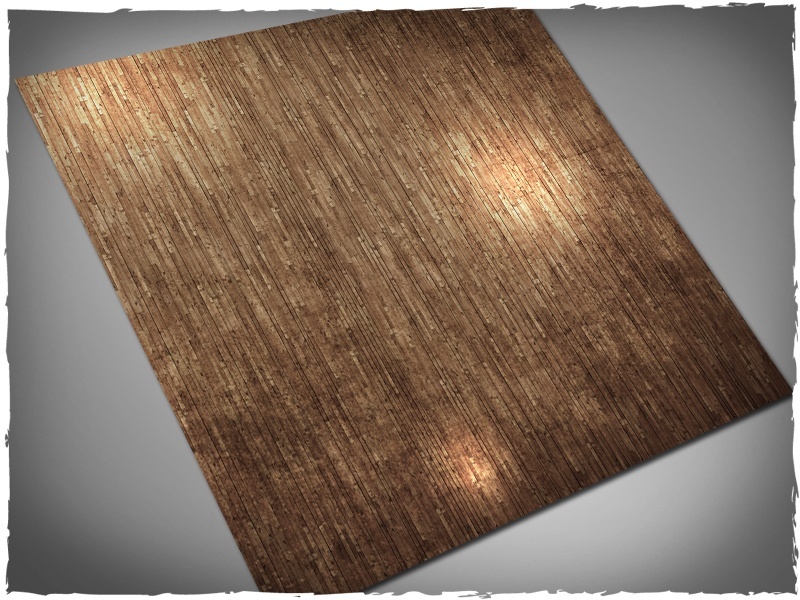 DeepCut Studio Wooden Floor PVC Mat (3x3)