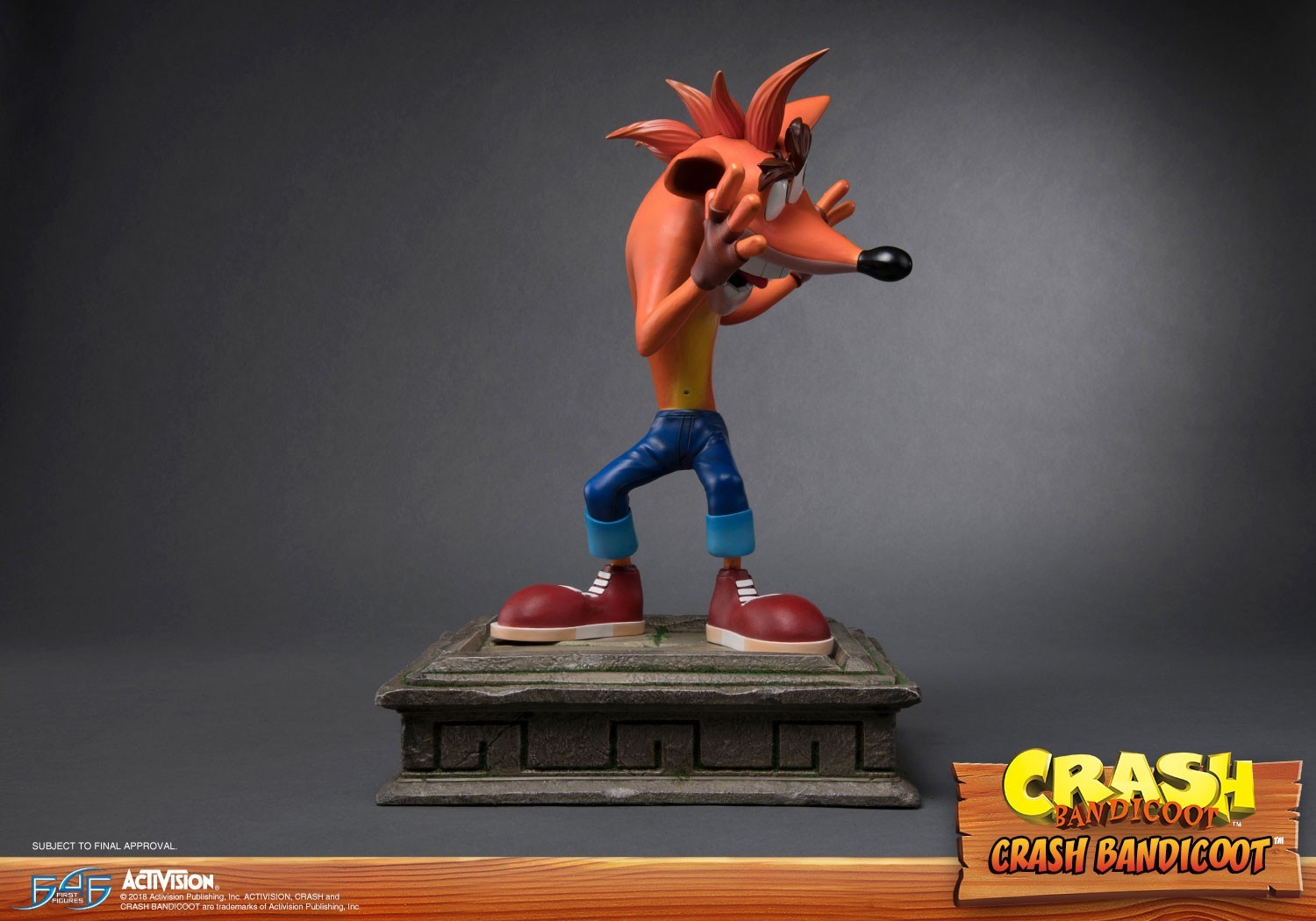 Crash Bandicoot - 16" Replica Statue image