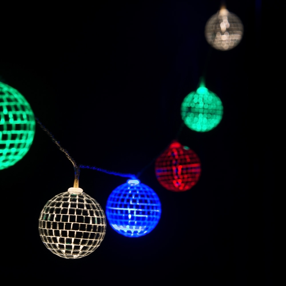 Mirror Ball Lights at Mighty Ape NZ