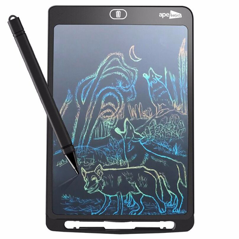 Ape Basics LED Kids Writing Tablet Black image