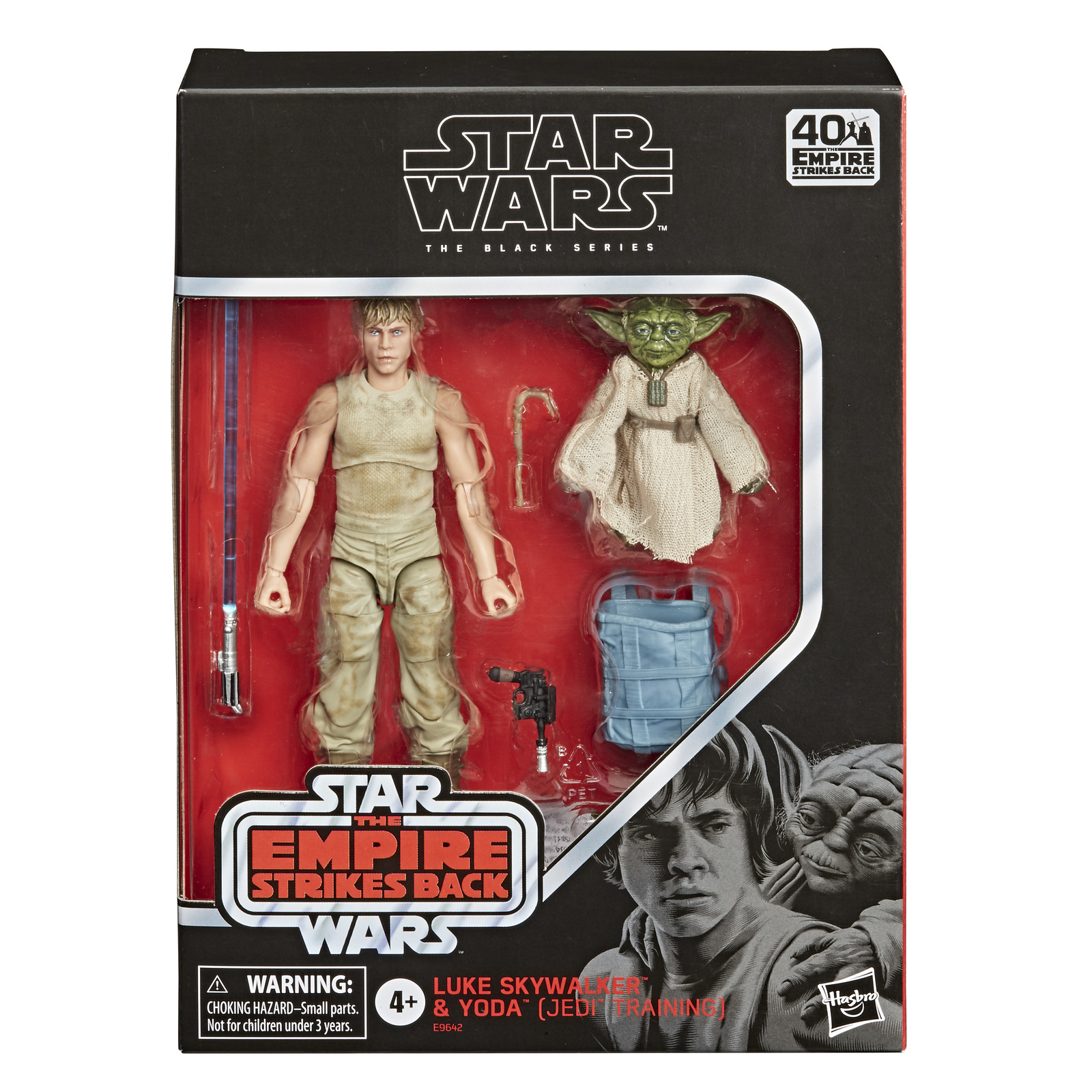 Star Wars The Black Series: Luke Skywalker & Yoda (Jedi Training) - 6" Action Figure Set image