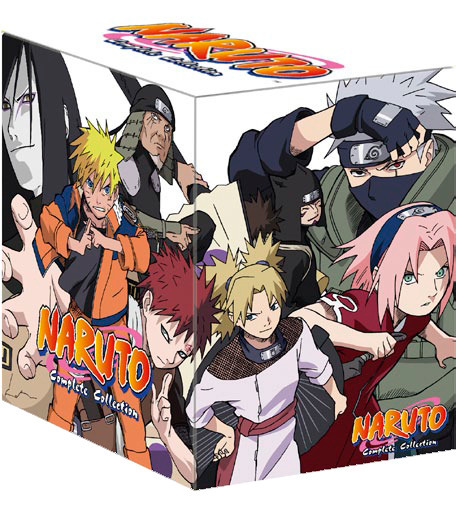 Naruto (Uncut) - Complete Collection (Limited Edition) (Episodes 1-220), on DVD