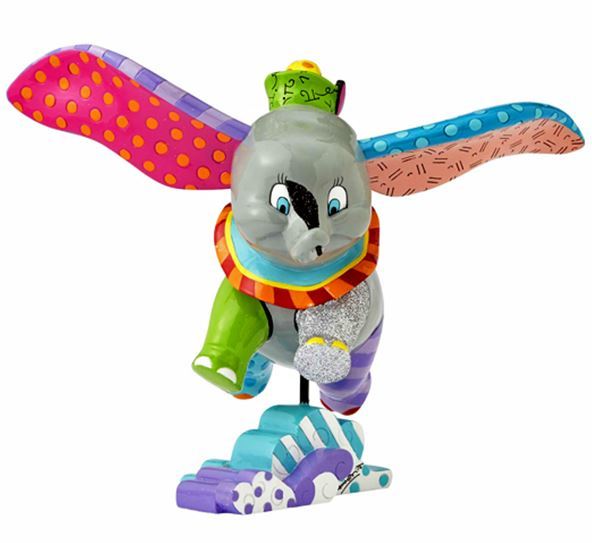 Romero Britto: Dumbo Figurine