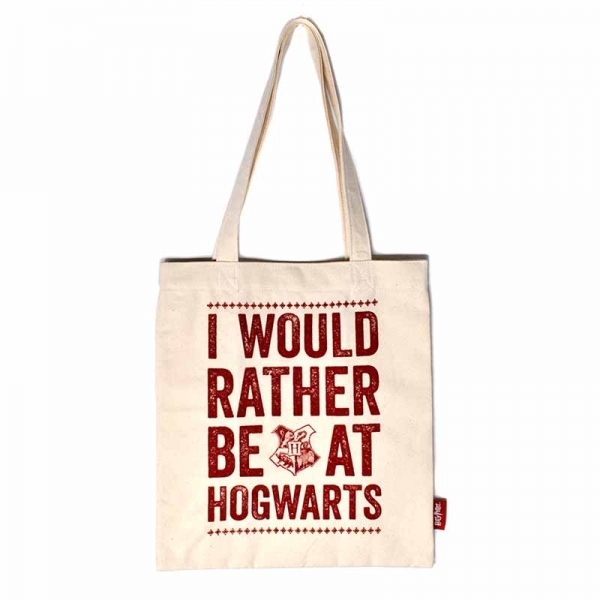 Hogwarts Slogan - One Colour Shopper image