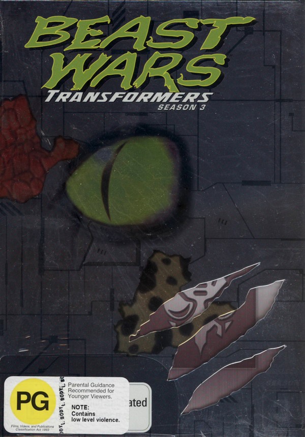 Beast Wars - Transformers: Season 3 (3 Disc Box Set) on DVD image