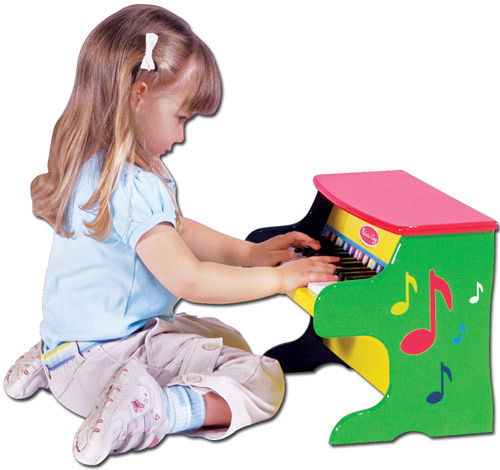 Learn to Play Wooden Piano - Melissa & Doug