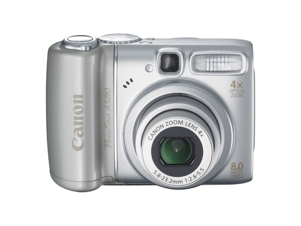 Canon A580 8Mp 4x Optical Zoom Digital Camera image