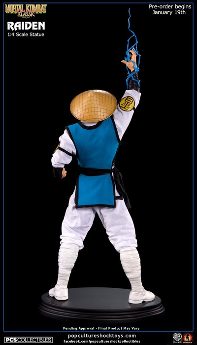 Mortal Kombat Lord Raiden 1:4 Scale Statue image