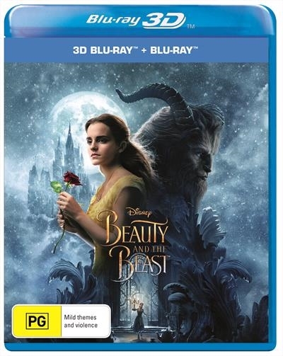 Beauty And The Beast (2017) on Blu-ray, 3D Blu-ray image