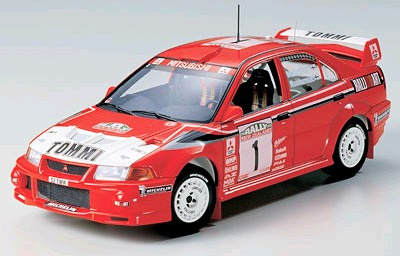 Tamiya Mitsubishi Lancer Evolution VI WRC 1:24 Kitset Model image