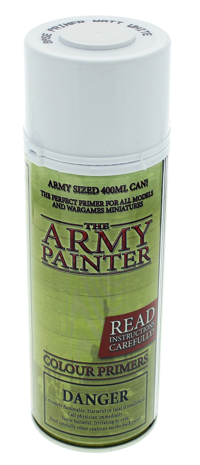 Army Painter Matt White Spray Primer at Mighty Ape NZ