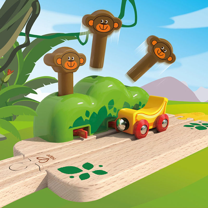 Hape: Monkey Pop Up Track image