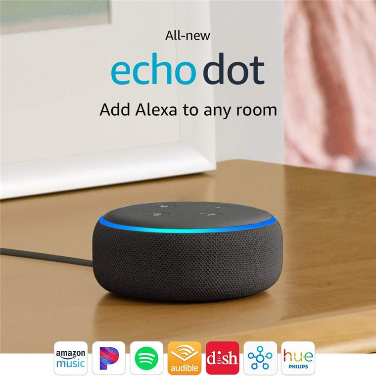 Amazon Echo Dot (3rd Gen) - Smart speaker with Alexa - Charcoal