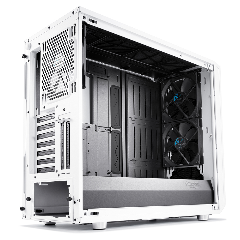 Fractal Design: Meshify S2 - White - Clear Tempered Glass image