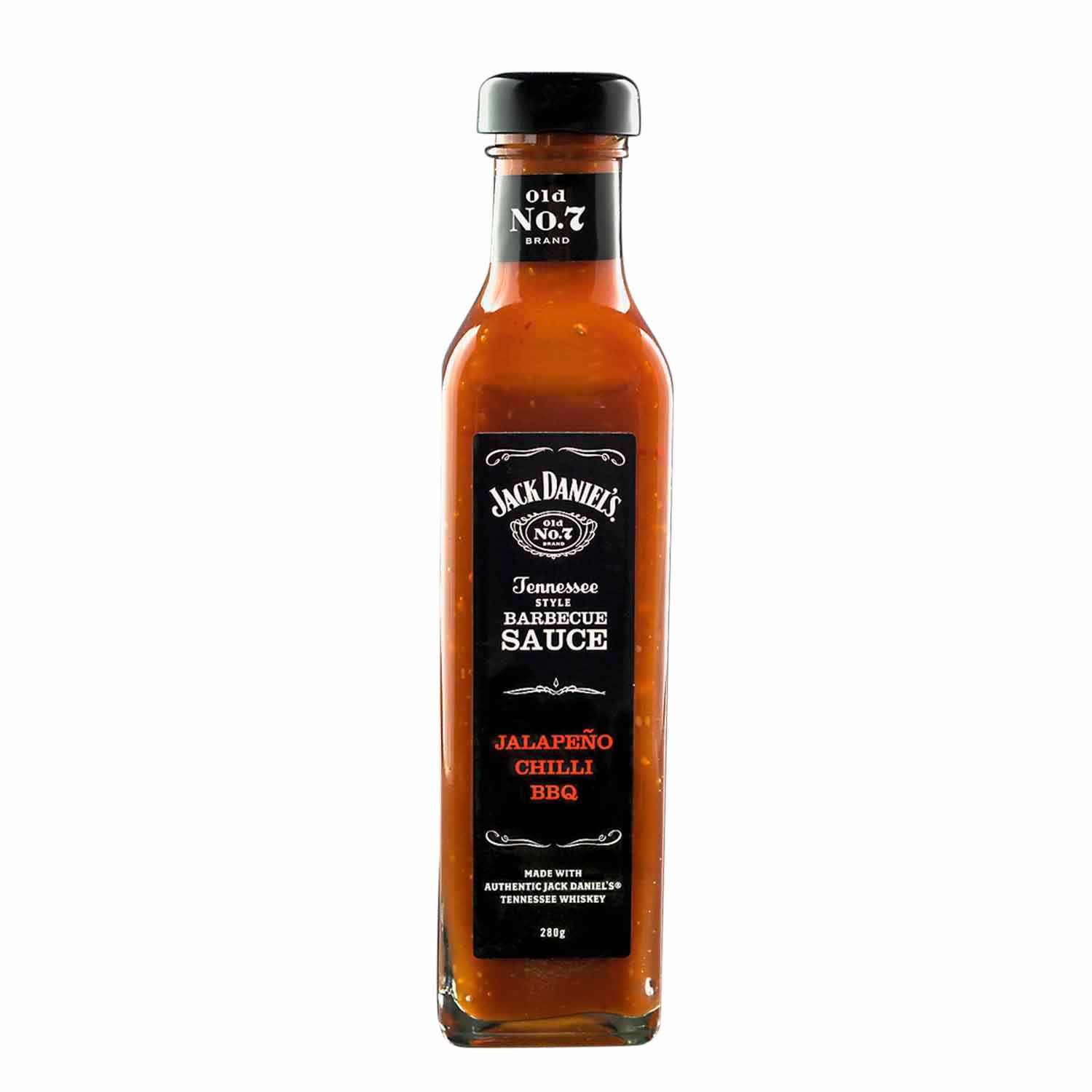 Jack Daniel's BBQ Sauce Jalepeno Chilli (280g) at Mighty Ape NZ