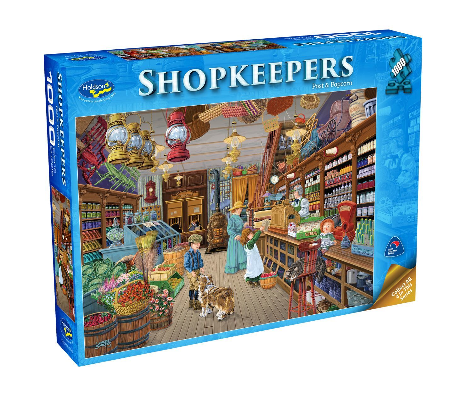 Holdson: Shopkeepers - Post & Popcorn (1000pc puzzle) image