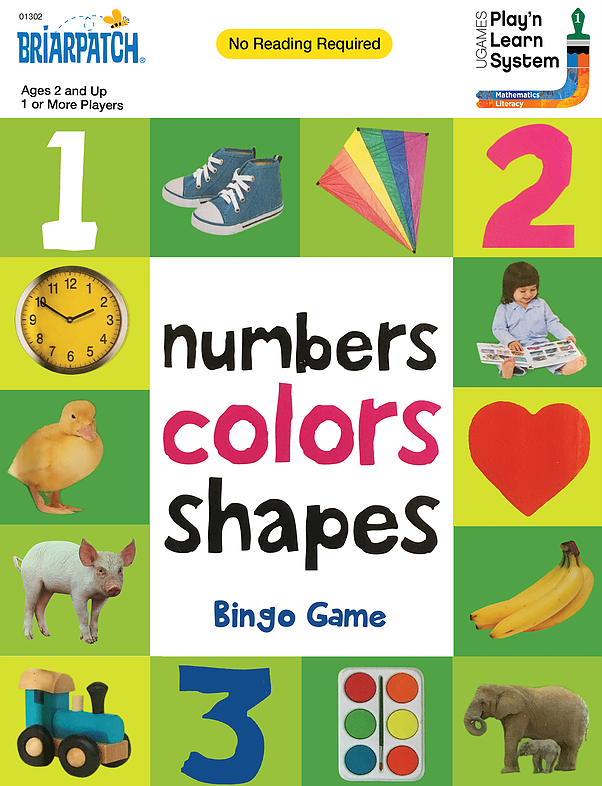 Briarpatch: First 100 Numbers Colors Shapes - Bingo Game image