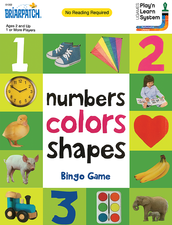 Briarpatch: First 100 Numbers Colors Shapes - Bingo Game