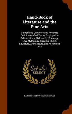 Hand-Book of Literature and the Fine Arts by Bayard Taylor image