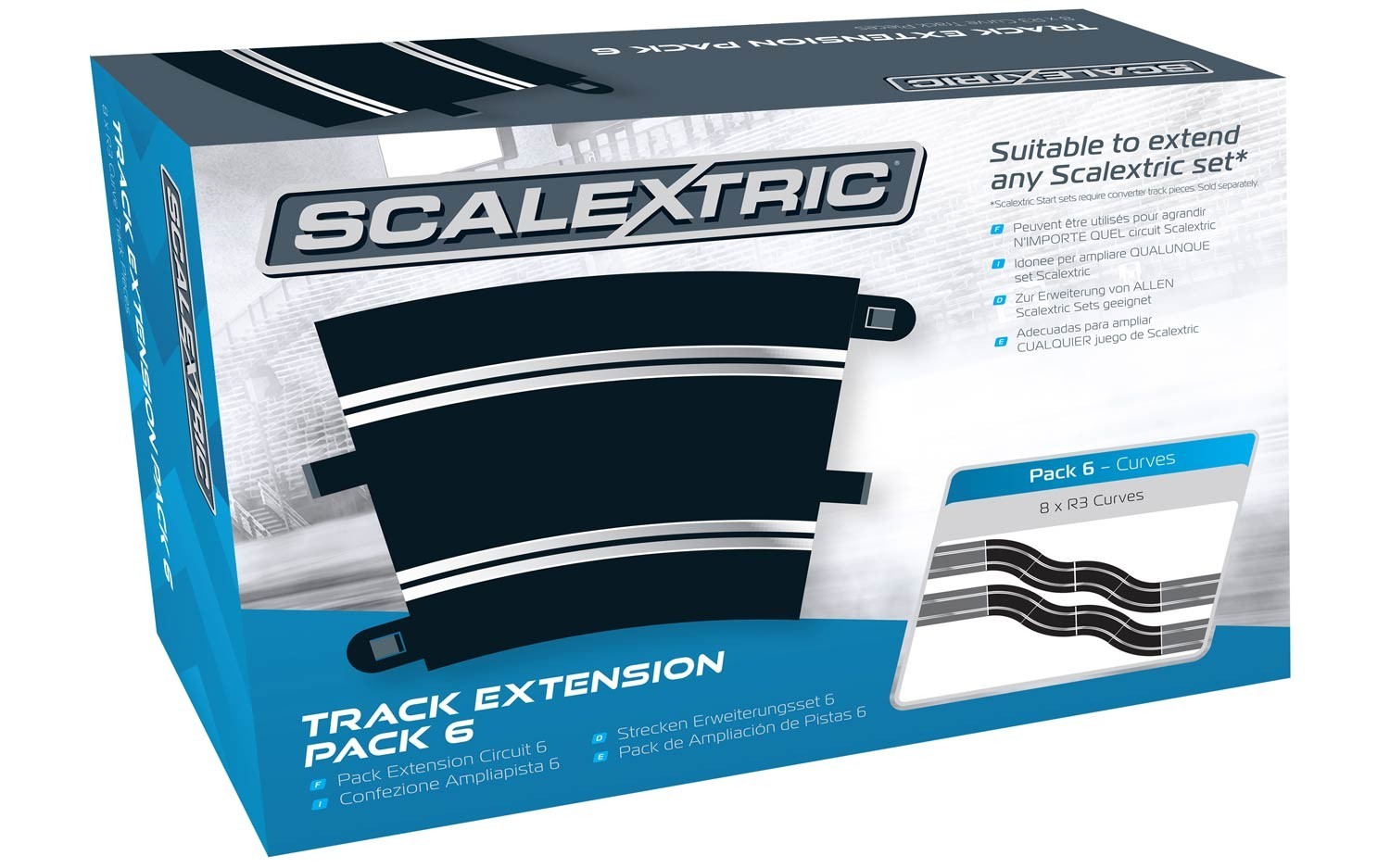 Scalextric Track Extension Pack 6 image