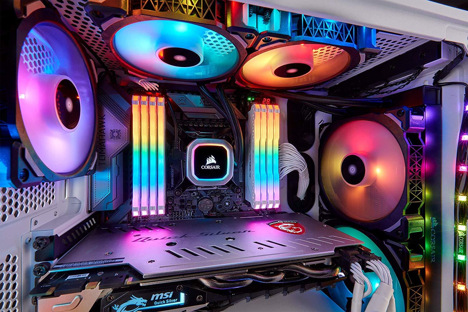 280mm CORSAIR Hydro Series H115i Platinum RGB AIO CPU Cooler image