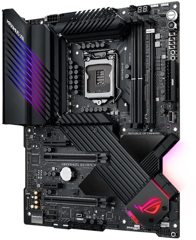 ASUS ROG Maximus XII Apex (WiFi) Intel Z490 ATX Motherboard at