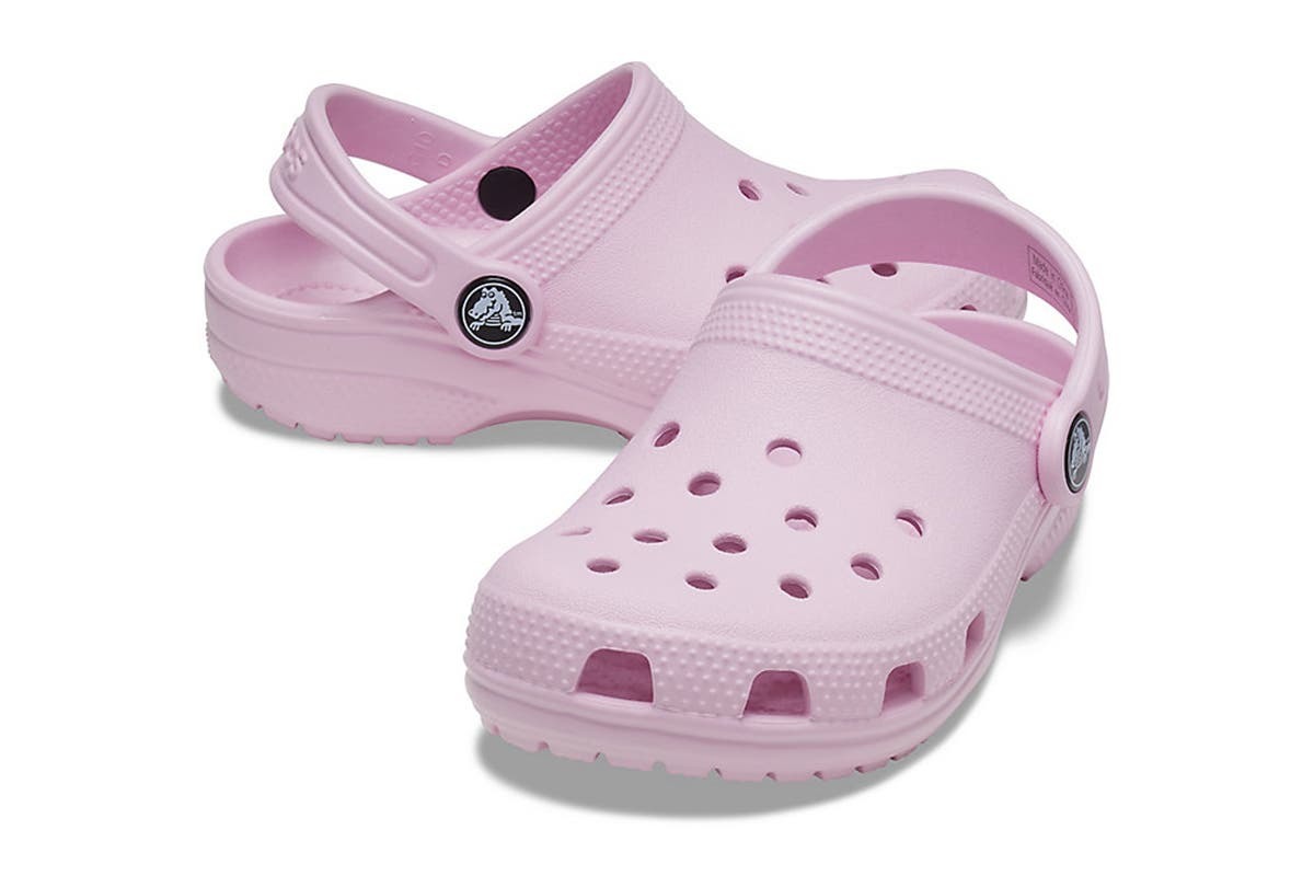 Crocs Classic Clog Kids (Ballerina Pink, Size C10) Boy's at Mighty Ape NZ