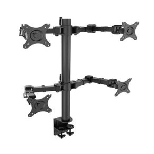 Loctek: DLB114 Four Monitor Desk Mount (10"-30") image