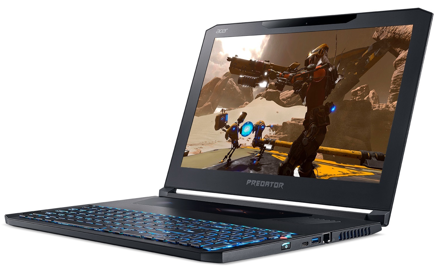 Acer Predator Triton 700 PT715-51-71G0 15.6" Gaming Laptop Intel Core i7-7700HQ, 32GB RAM, GTX 1080 8GB image