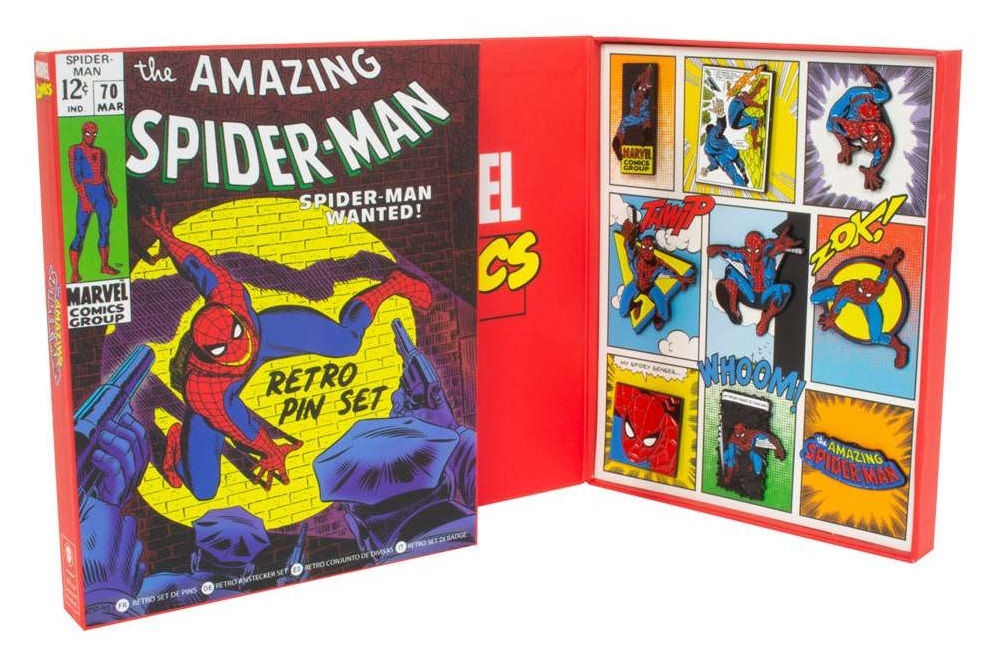 Marvel: Spider-Man - Retro Pin Set image