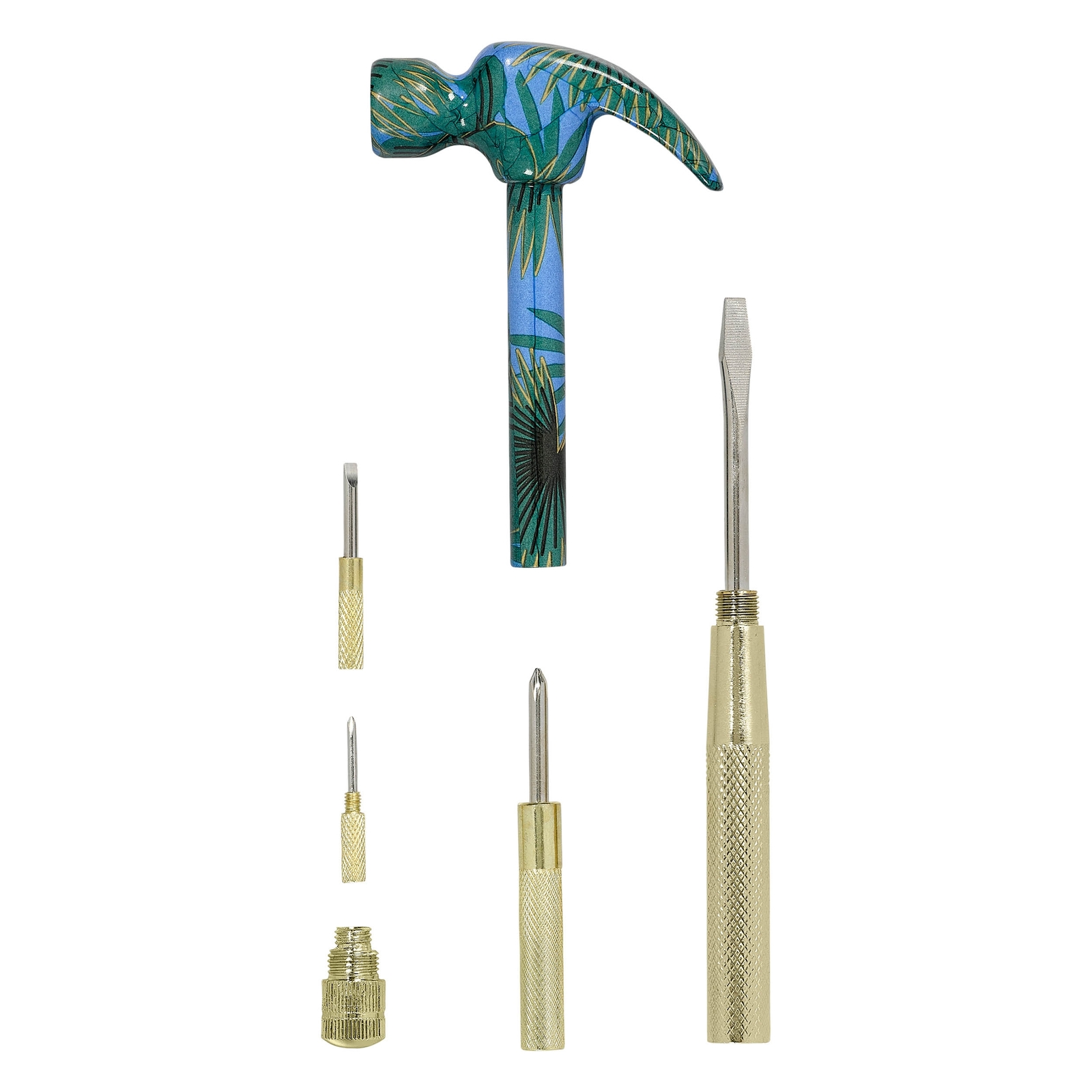 Pretty Useful Tools: 6-in-1 Hammer - Blue Lagoon image